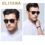 ELITERA Brand Designer Fashion Unisex Sun Glasses Polarized Mirror Sunglasses Square Male Eyewear For Men/Women