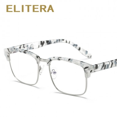 ELITERA Brand New TR90 Full Frame Eyeglasses Frames Men Myopia Optical Glasses Frame Prescription Eyewears Computer Eyewear