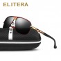 ELITERA Unisex Classic Brand Men Alloy Sunglasses HD Polarized UV400 Mirror Male Sun Glasses Women For Men Oculos de sol