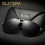 ELITERA  Brand Unisex Retro Vintage Sunglasses Polarized Lens Vintage Eyewear Accessories Driving Sun Glasses For Men/Women