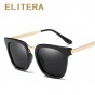 ELITERA Fashion Unisex Square Vintage Polarized Sunglasses Women Men Metal Design Retro Sun glasses gafas oculos