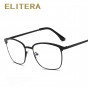 ELITERA 2018 Retro vitage round glasses frame eyeglasses for women men optical myopia eyeglasses frame oculos de grau femininos