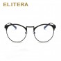 ELITERA Retro vintage brand round glasses frame plain eyeglasses for men women optical myopia eyeglass frame oculos de grau