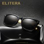 ELITERA Wood Sunglasses Polarized Wooden Glasses UV400 Bamboo Sunglasses Brand Wooden Sun Glasses With Case