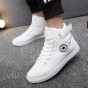 YWEEN Men's Vulcanize Shoes Men Spring Autumn Top Fashion Sneakers Lace-up High Style Solid Colors Man Shoes