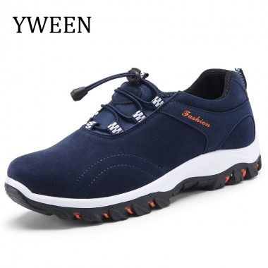 YWEEN Spring Summer Men Casual Shoes Slip-On Style Fashion Sneakers Breathable Man Shoes Hot Sales 2018