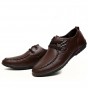 YWEEN Brand Men's Leather Casual Shoes Men Office leisure shoes British men's shoes