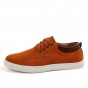 YWEEN Men's Casual Shoes Man Flock Leather Lace-up shoes Man Oxford Big Size Flats Eur38-eur49