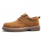 YWEEN New Spring Casual Shoes Men Hard-Wearing Solid Lace-up Shoes Man Fashion Flat With Shoe
