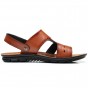 YWEEN Brand Men Sandals Split Leather Men Beach Sandals Men Casual Shoes Flip Flops Size 38-47