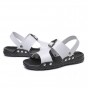 YWEEN Drop Shipping Men's Sandals Men Anti-Slip Beach Shoes Man Open-toe Leather Slippers Big Size 38-47