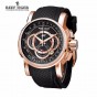 Reef Tiger/RT Designer Sport Watches for Men Rose Gold Quartz Watch with Chronograph and Date RGA3063