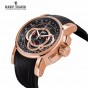 Reef Tiger/RT Designer Sport Watches for Men Rose Gold Quartz Watch with Chronograph and Date RGA3063