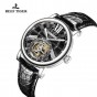 Reef Tiger/RT Luxury Watches for Men Tourbillon Automatic Watches Steel Alligator Strap Waterproof Casual Watch RGA1999