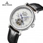 Reef Tiger/RT Top Brand Mechanical Watch Men Luxury Tourbillon Watches Genuine Leather Strap Perpetual Calendar Watches RGA1903