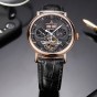 Reef Tiger/RT Top Brand Luxury Watch Mens Rose Gold Tourbillon Watch Multifunction Automatic Watches Sapphire Glass RGA1903