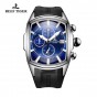 Reef Tiger/RT Top Brand Luxury Sport Watches for Men Steel Rubber Strap Chronograph Waterproof Watch Relogio Masculino RGA3069-T