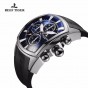 Reef Tiger/RT Top Brand Luxury Sport Watches for Men Steel Rubber Strap Chronograph Waterproof Watch Relogio Masculino RGA3069-T
