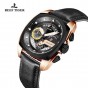 Reef Tiger/RT Top Brand Luxury Sport Watch Men Rose Gold Square Watches Waterproof Fashion Male Watch Relogio Masculino RGA3363