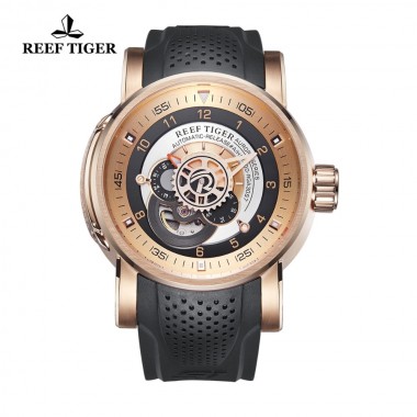Reef Tiger/RT Top Brand Luxury Sport Watches for Men Mechanical Watch Waterproof Automatic Watches relogio masculino RGA30S7