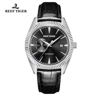 Reef Tiger/RT Luxury Men Watches Business Automatic Watch 50M Waterproof Steel reloj hombre for Gift RGA1616