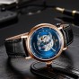 Reef Tiger/RT 2018 Luxury Brand Men Designer Watches Blue Reserve Automatic Watch Fashion Strap Leather Watch RGA1617