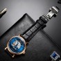 Reef Tiger/RT 2018 Luxury Brand Men Designer Watches Blue Reserve Automatic Watch Fashion Strap Leather Watch RGA1617