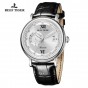 Reef Tiger/RT Luxury Brand Mens Business Watch Sapphire Waterproof Automatic Watch Miyota Movement Leather Strap Watch RGA1617-2