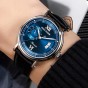Reef Tiger/RT Luxury Casual Watch for men Stainless Steel Blue Fashion 2018 Mechanical Watches Big Date reloj hombre RGA1617-2