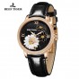 Reef Tiger/RT Women Fashion Watch Top Brand luxury Automatic Watches Lady Genuine Leather Strap Relogio Feminino RGA1585
