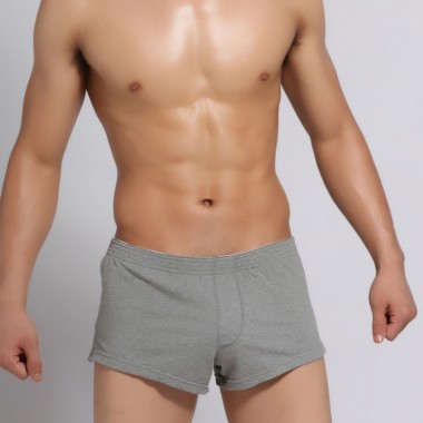 Free shipping SEOBEAN men's men's cotton boxer underwear lounge shorts pajama home pants