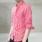 Lawrenceblack Brand Classic Striped Men Dress Shirt Long Sleeve Shirts Male Casual Shirts camisa masculina men shirt summer 1007