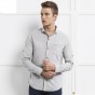 2017 New Spring Casual Shirts Men Slim Long Sleeve Dress Shirt Brand Classic High Quality Cotton Shirt Plus Size Menswear 397