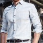 100% Cotton Plaid Shirt Men'S Long Sleeve Dress shirts Vintage Shirt Casual Chemise Homme Camisa Social Masculina Shirts 211