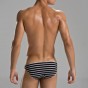 2pcs/lot Mens Sexy slim High elastic Seamless Comfy soft striped briefs underwear