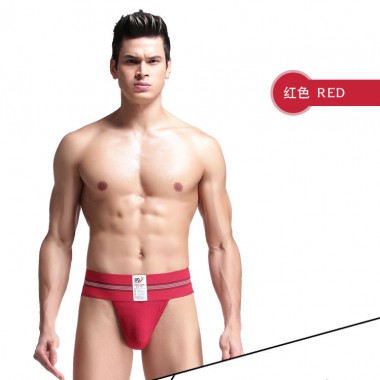 mens panties wide belt high quality boutique panties butt-lifting male double thong underwear