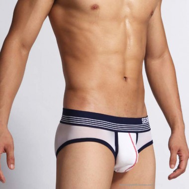 Seobean low-waist male panties gauze underwear sexy panties bags briefs