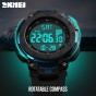 SKMEI Brand Men Sports Watches 3D Pedometer Multifunctional Relojes Waterproof Relogio Masculino LED Digital Wristwatches 1238