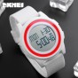 SKMEI 1206 Men Women LED Digital Wristwatches Relogio Masculino Feminino Waterproof Sport Thin Fashion Simple Dial Mens Watch