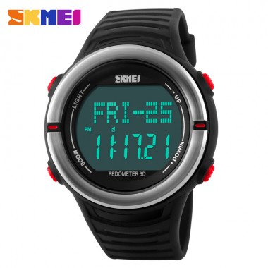 SKMEI Men Heart Rate Monitor Fitness Tracker Pedometer Sports Watches Waterproof Relogio Masculino Digital Wristwatches 1111