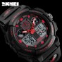 SKMEI Men Sports Watches Quartz Digital LED Electronic Dual Display Wristwatches Clock Watwrproof Relogio Masculino Relojes 1270