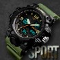SKMEI LED Digital Watch Men Chronograph 50m Waterproof Quartz Wristwatches Outdoor Sport Watches For Men Clock Relogio Masculino