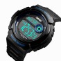 SKMEI LED Digital Watches Men Chronograph Count Down 12/24 Hour EL Backlight 50m Waterproof Outdoor Sport Clock Men's Wristwatch