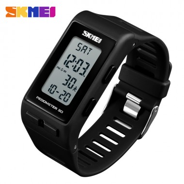 SKMEI Men Sport Watches 3D Pedometer Calories 30m Waterproof Hours Relogio Masculino Digital Wrist Watch Montre Homme Male Clock