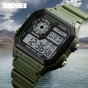 2018 Men Sport Watch SKMEI LED Chronograph 50m Waterproof wrist watch Alarm Digital watches Male Clocks Electronic Herren Uhren