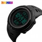 SKMEI Brand Digital Watch Men Sports Watches Countdown Double Time Wristwatches Relojes 50M Waterproof Relogio Masculino 1251