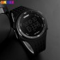 SKMEI 1219 Digital Wristwatches Men Outdoor Sport Watches Chronograph Fashion Clock PU Band Waterproof Relogio Masculino Watch