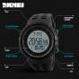 SKMEI Men Pedometer 3D Countdown Chronograph Fashion Waterproof Outdoor Sport Watches Man Digital Wristwatches Relogio Masculino