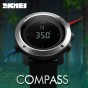 Compass Sports Watch SKMEI 1293 Men Military World Time Watch Countdown Chrono Waterproof Digital Wristwatches Relogio Masculino