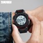 SKMEI Men 3D Pedometer Multifunctional Sports Watches Relojes Waterproof Relogio Masculino LED Digital Male Wristwatches 1238